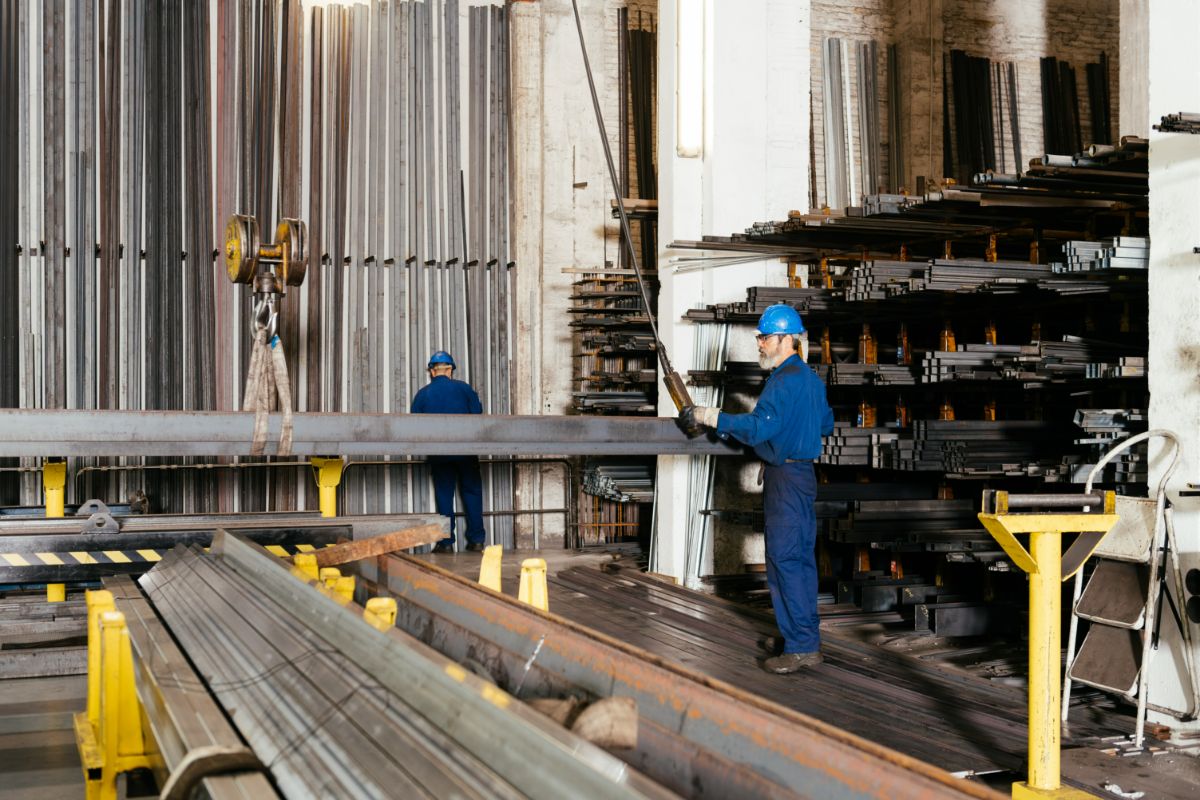 Steel production capacity