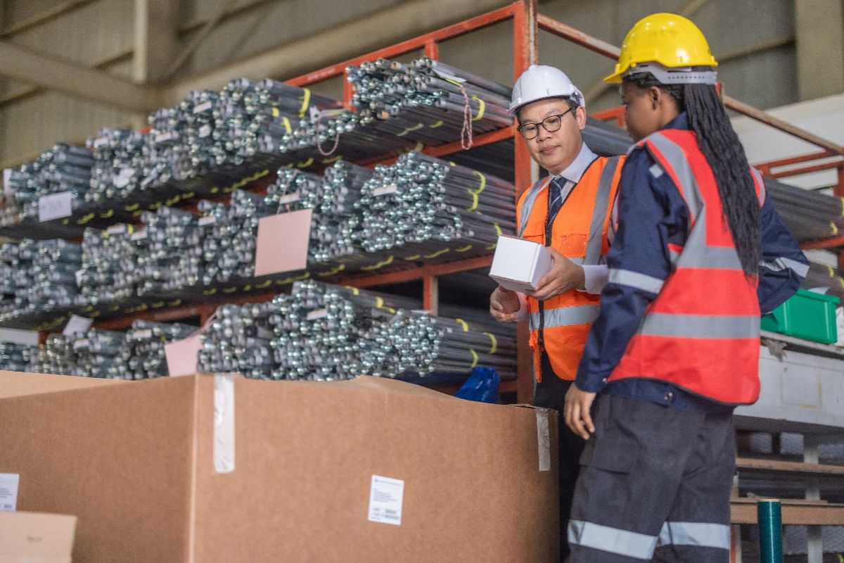 Source raw materials from trusted distributors